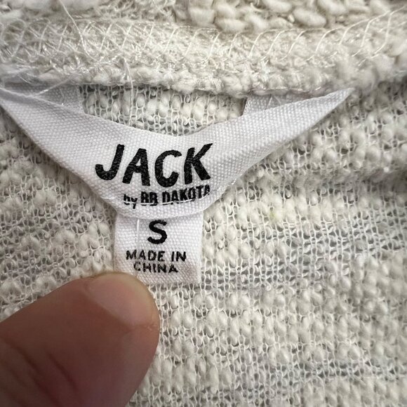 Jack by BB Dakota Cowl Neck Textured Pullover Top Cream Size Small - Picture 8 of 9